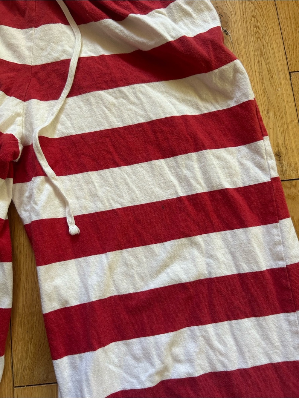 Free People Dakota Pants. Red & White Striped - Picture 3 of 7